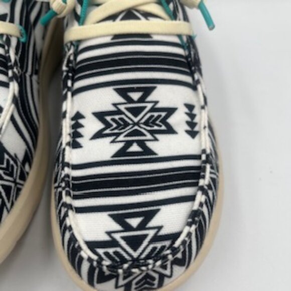 NEW Ariat Hilo Stark Southwest Shoes Women’s 7.5 Aztec Print Chimayo Limited Ed - Picture 10 of 15